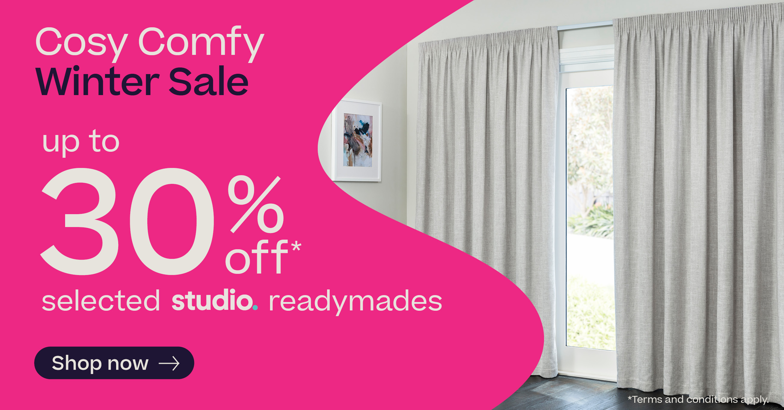 Up to 30% off off selected Readymades*